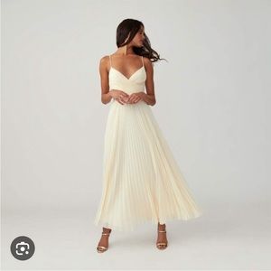 Fame and Partners Pleated Dress